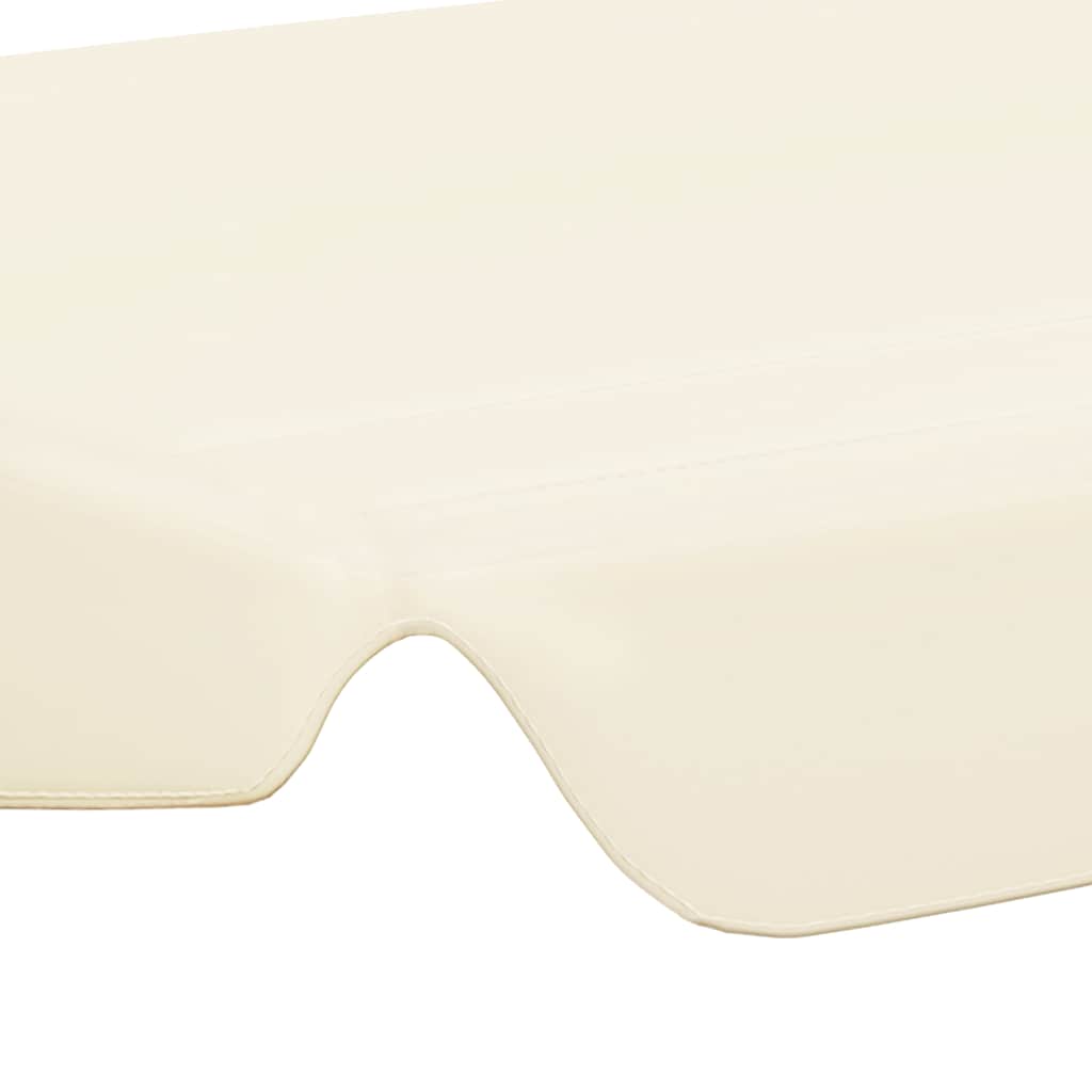 Vervangingsluifel voor schommelbank 150/130x105/70cm crèmekleur is nu te koop bij PeponiXL, paradijselijk wonen!