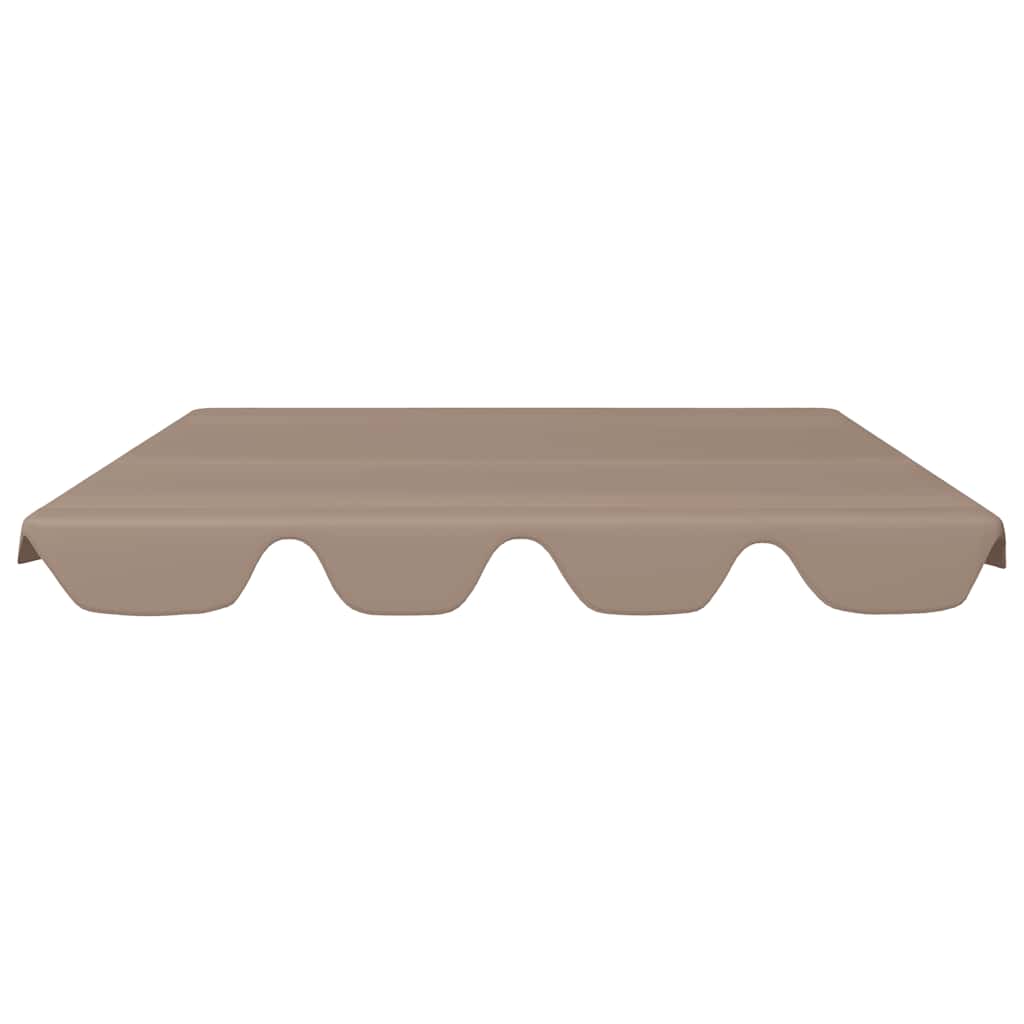 Vervangingsluifel voor schommelbank 150/130x105/70 cm taupe is nu te koop bij PeponiXL, paradijselijk wonen!