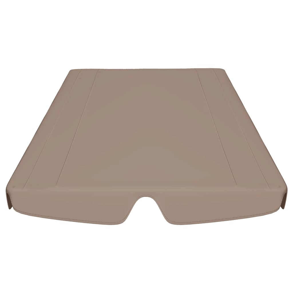 Vervangingsluifel voor schommelbank 150/130x105/70 cm taupe is nu te koop bij PeponiXL, paradijselijk wonen!