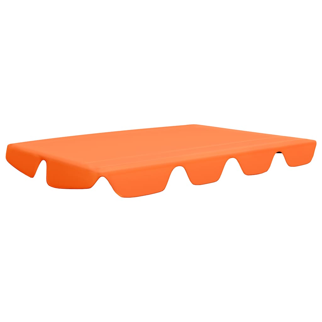 Vervangingsluifel voor schommelbank 150/130x105/70 cm oranje is nu te koop bij PeponiXL, paradijselijk wonen!