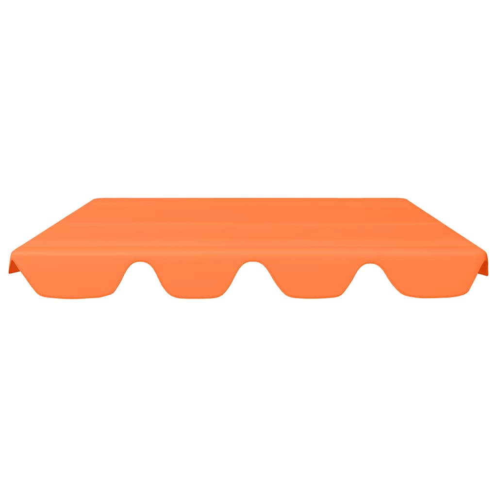 Vervangingsluifel voor schommelbank 150/130x105/70 cm oranje is nu te koop bij PeponiXL, paradijselijk wonen!
