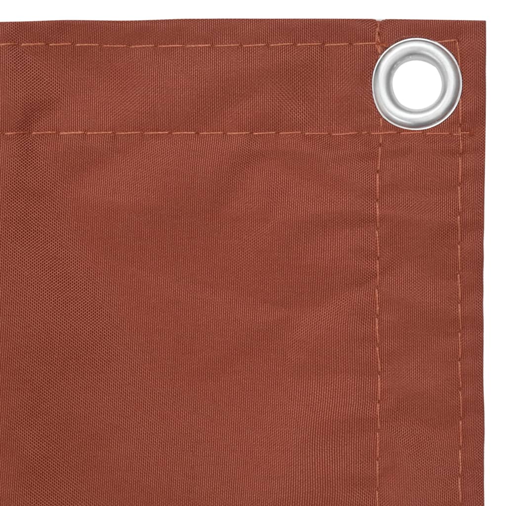 Balkonscherm 75x300 cm oxford stof terracotta is nu te koop bij PeponiXL, paradijselijk wonen!