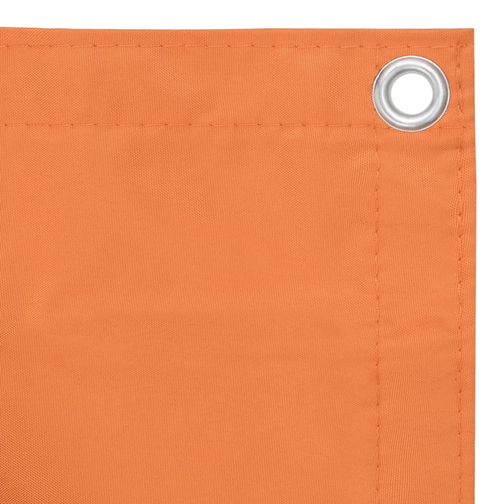 Balkonscherm 75x400 cm oxford stof oranje is nu te koop bij PeponiXL, paradijselijk wonen!