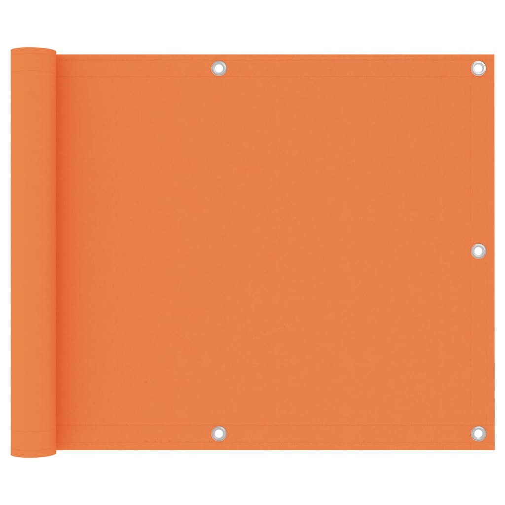 Balkonscherm 75x500 cm oxford stof oranje is nu te koop bij PeponiXL, paradijselijk wonen!
