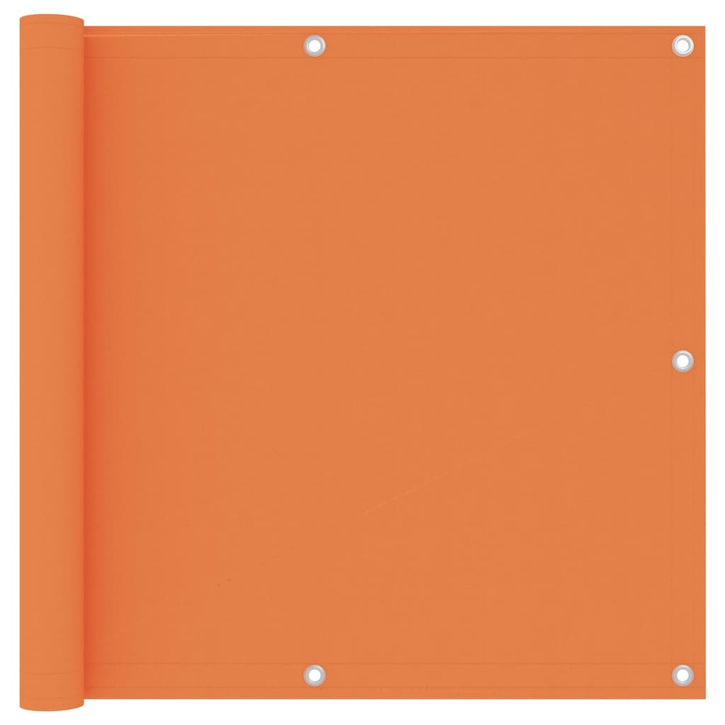 Balkonscherm 90x500 cm oxford stof oranje is nu te koop bij PeponiXL, paradijselijk wonen!