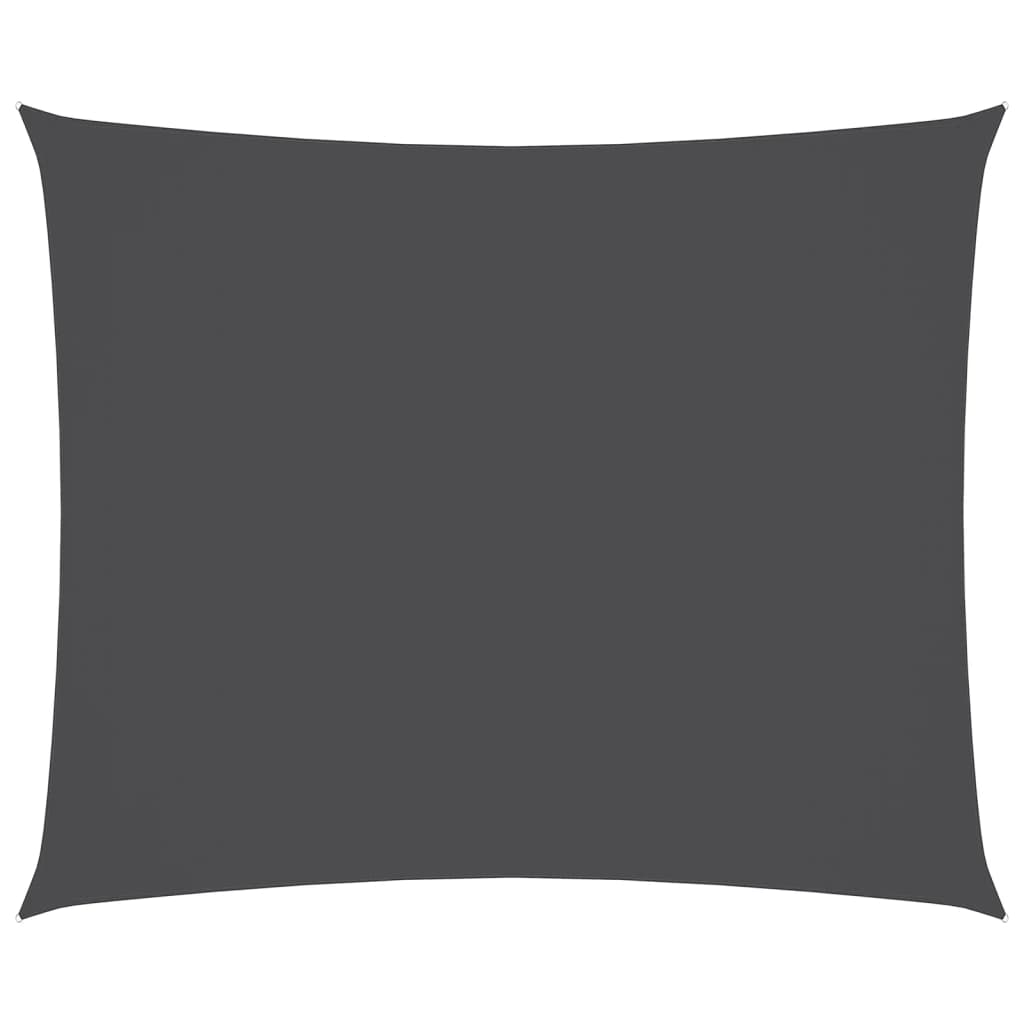 Zonnescherm rechthoekig 2,5x3,5 m oxford stof antracietkleurig is nu te koop bij PeponiXL, paradijselijk wonen!