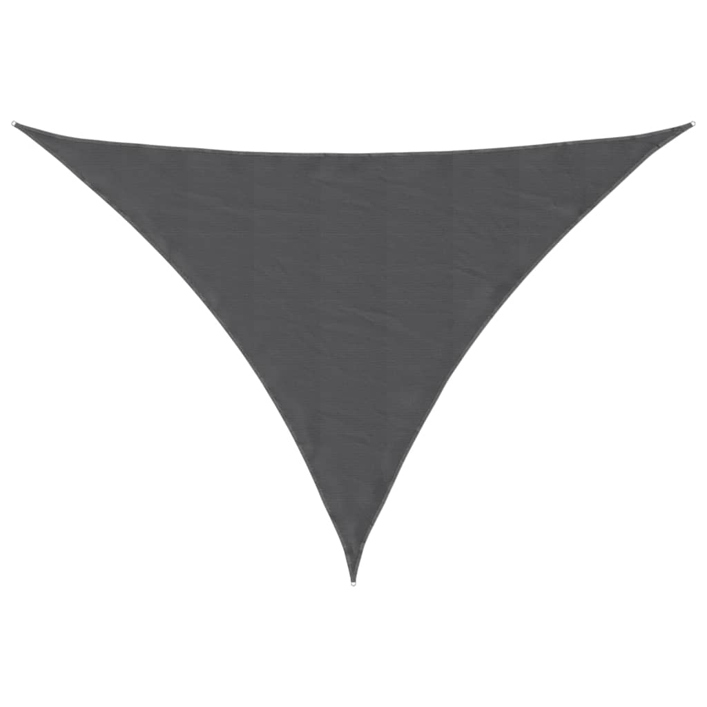 Zonnescherm driehoekig 2,5x2,5x3,5 m oxford stof is nu te koop bij PeponiXL, paradijselijk wonen!