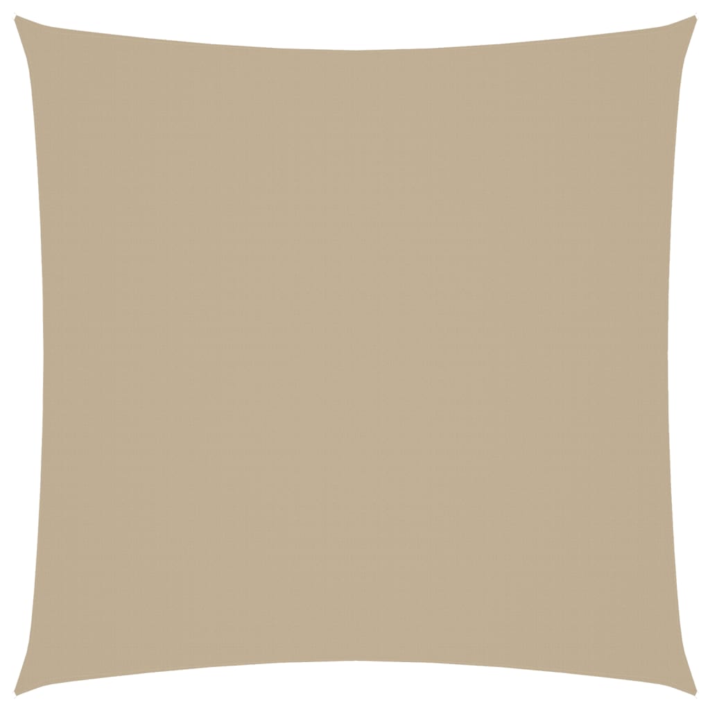 Zonnescherm vierkant 4x4 m oxford stof beige is nu te koop bij PeponiXL, paradijselijk wonen!