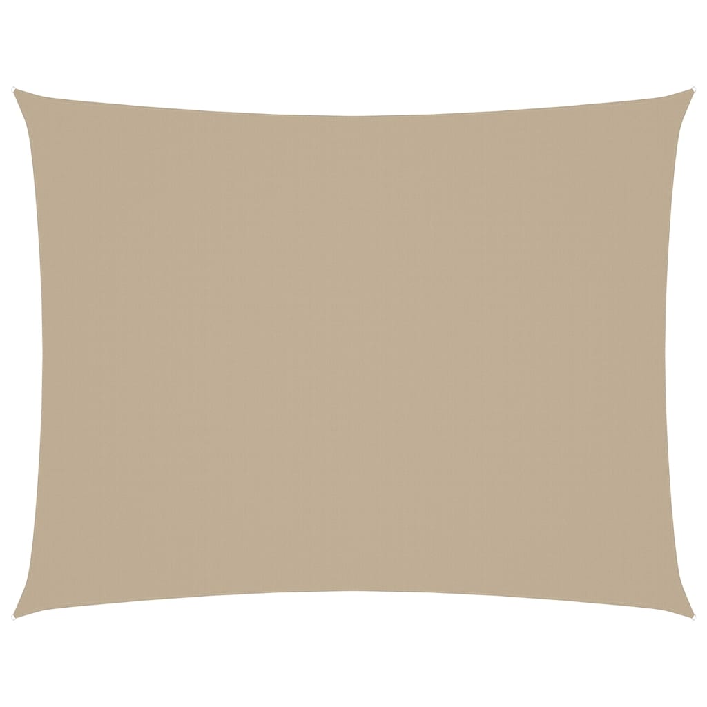 Zonnescherm rechthoekig 5x6 m oxford stof beige is nu te koop bij PeponiXL, paradijselijk wonen!