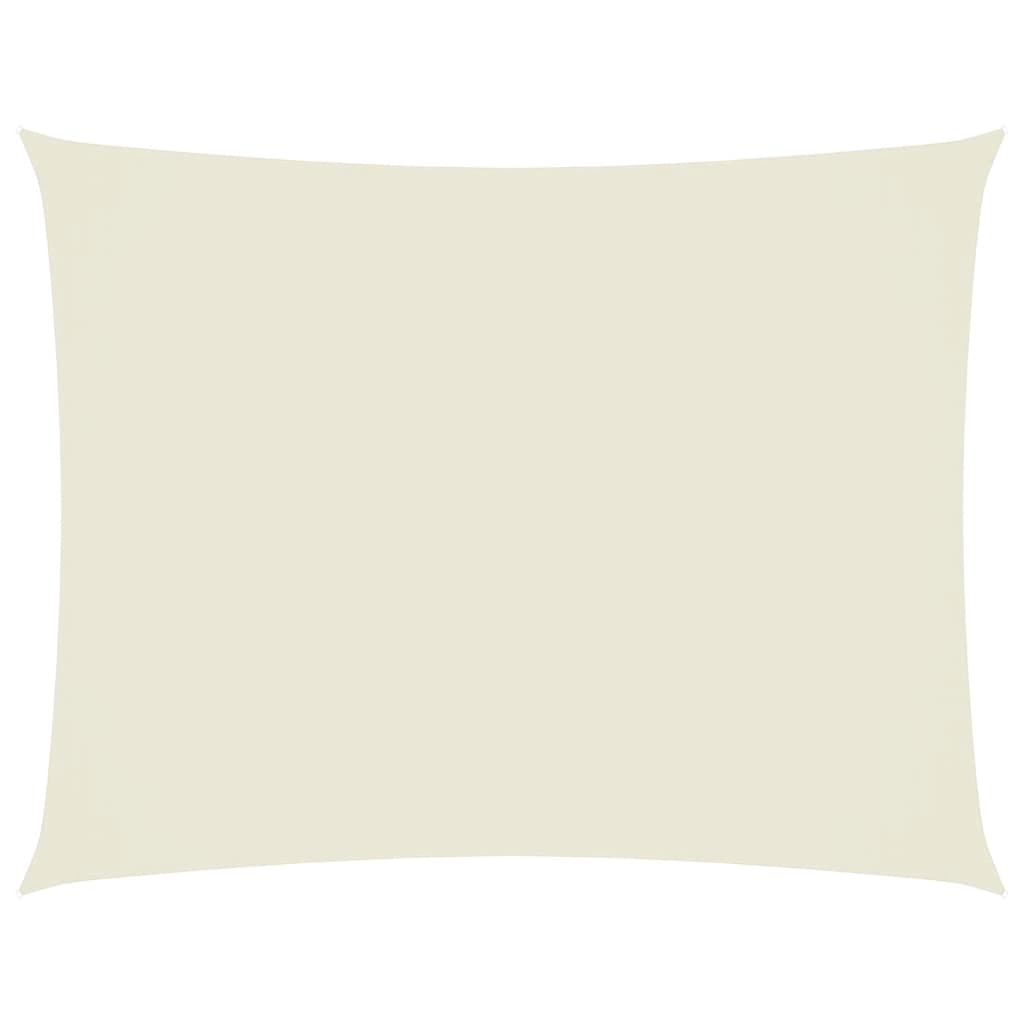 Zonnescherm rechthoekig 2,5x3,5 m oxford stof crèmekleurig is nu te koop bij PeponiXL, paradijselijk wonen!