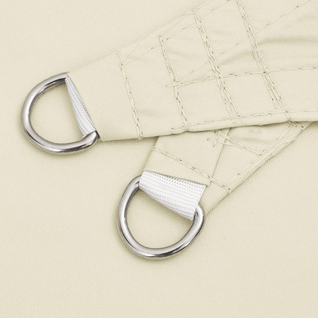 Zonnescherm rechthoekig 2,5x5 m oxford stof crèmekleurig is nu te koop bij PeponiXL, paradijselijk wonen!