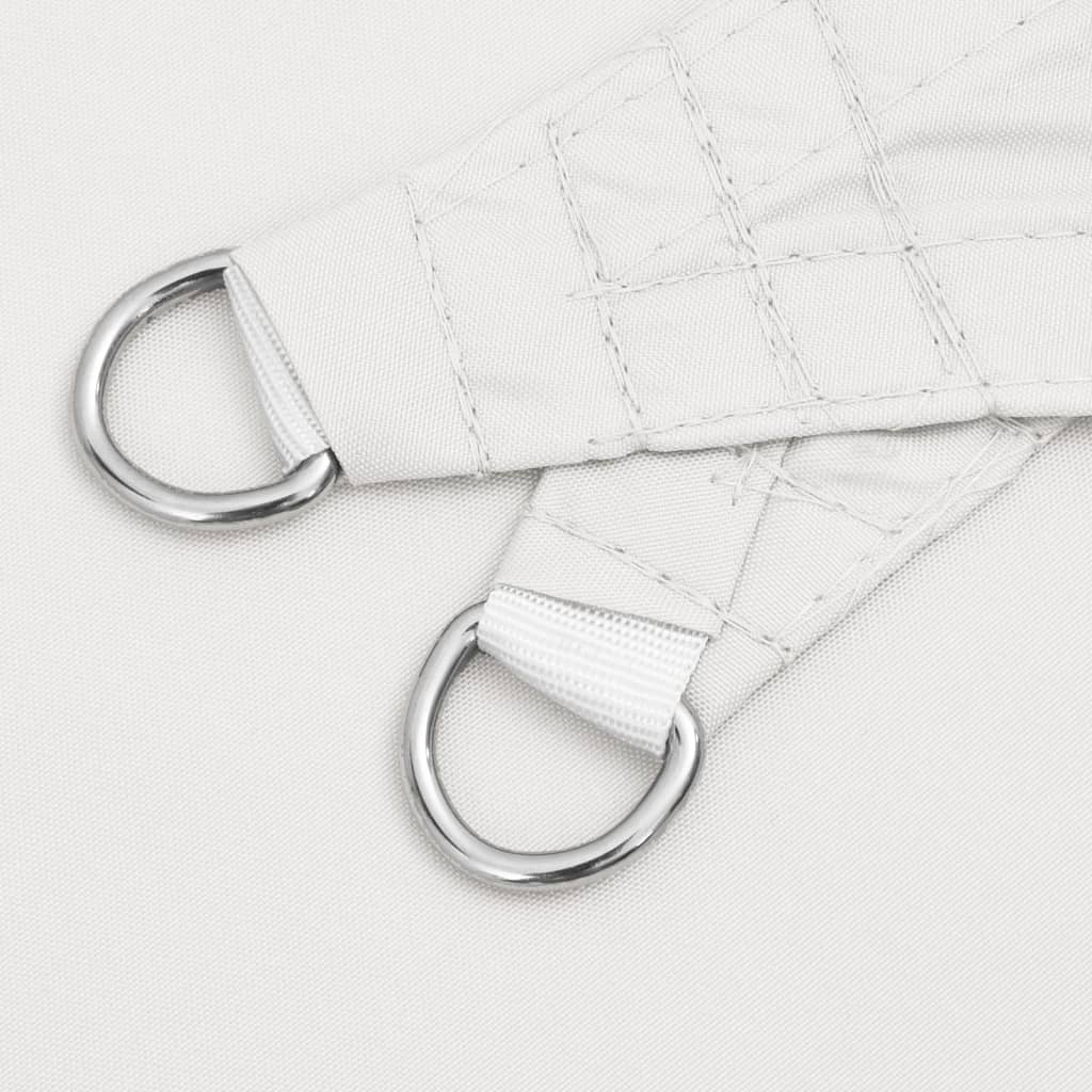 Zonnescherm vierkant 2,5x2,5 m oxford stof wit is nu te koop bij PeponiXL, paradijselijk wonen!