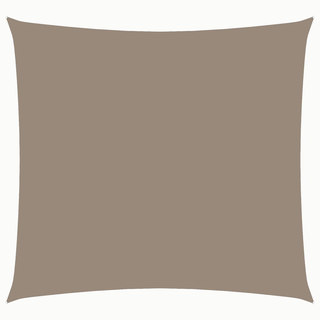 Zonnescherm vierkant 3,6x3,6 m oxford stof taupe is nu te koop bij PeponiXL, paradijselijk wonen!
