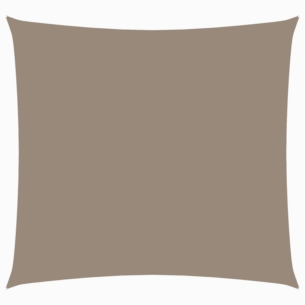 Zonnescherm vierkant 4,5x4,5 m oxford stof taupe is nu te koop bij PeponiXL, paradijselijk wonen!