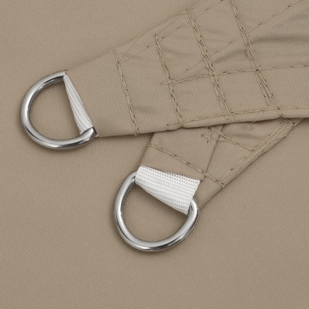 Zonnescherm rechthoekig 2x3 m oxford stof taupe is nu te koop bij PeponiXL, paradijselijk wonen!