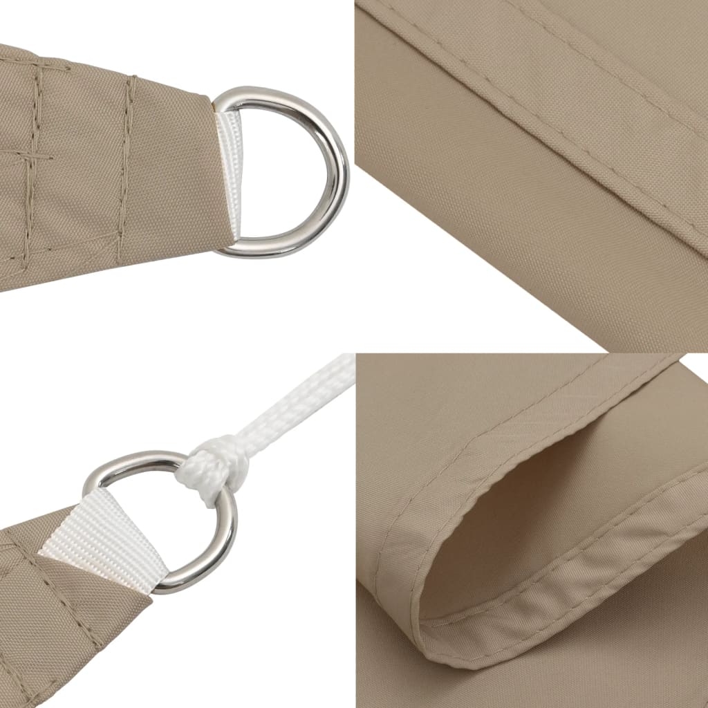 Zonnescherm rechthoekig 2x3,5 m oxford stof taupe is nu te koop bij PeponiXL, paradijselijk wonen!