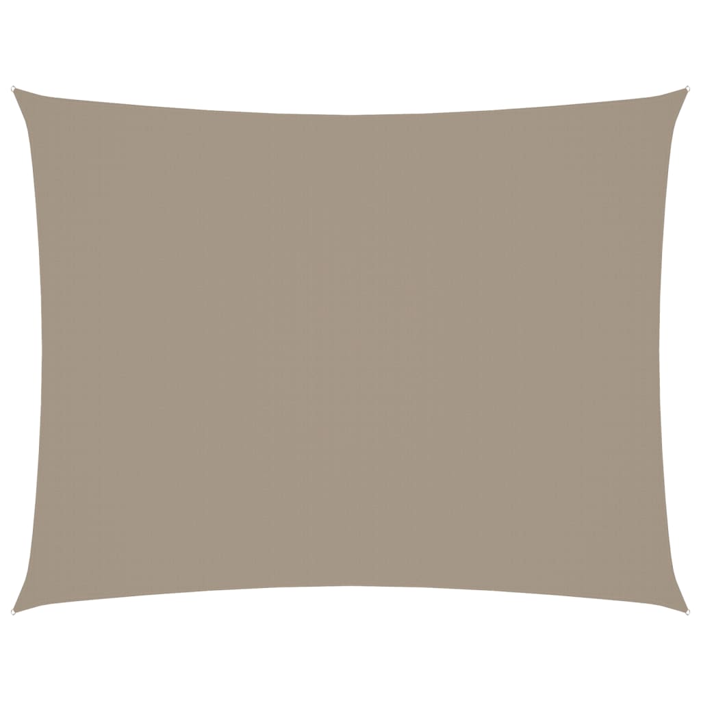 Zonnescherm rechthoekig 2,5x4 m oxford stof taupe is nu te koop bij PeponiXL, paradijselijk wonen!