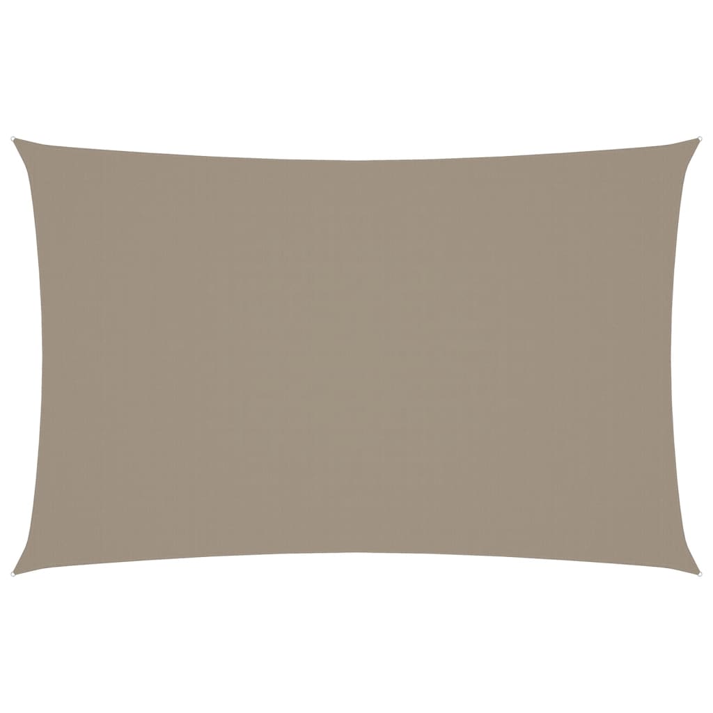 Zonnescherm rechthoekig 2,5x5 m oxford stof taupe is nu te koop bij PeponiXL, paradijselijk wonen!