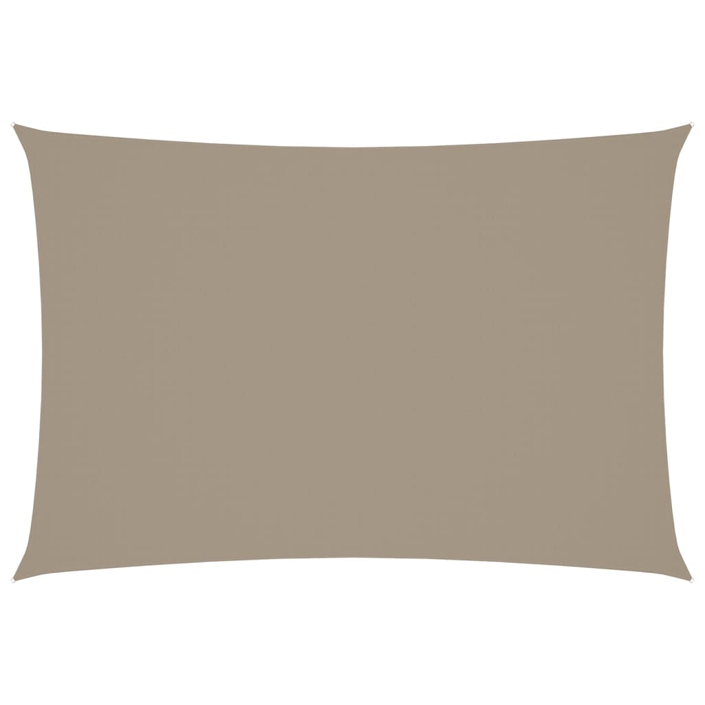Zonnescherm rechthoekig 3x5 m oxford stof taupe is nu te koop bij PeponiXL, paradijselijk wonen!