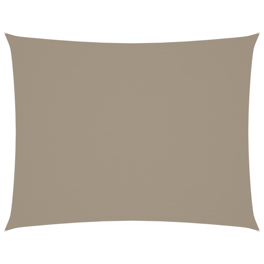 Zonnescherm rechthoekig 4x5 m oxford stof taupe is nu te koop bij PeponiXL, paradijselijk wonen!