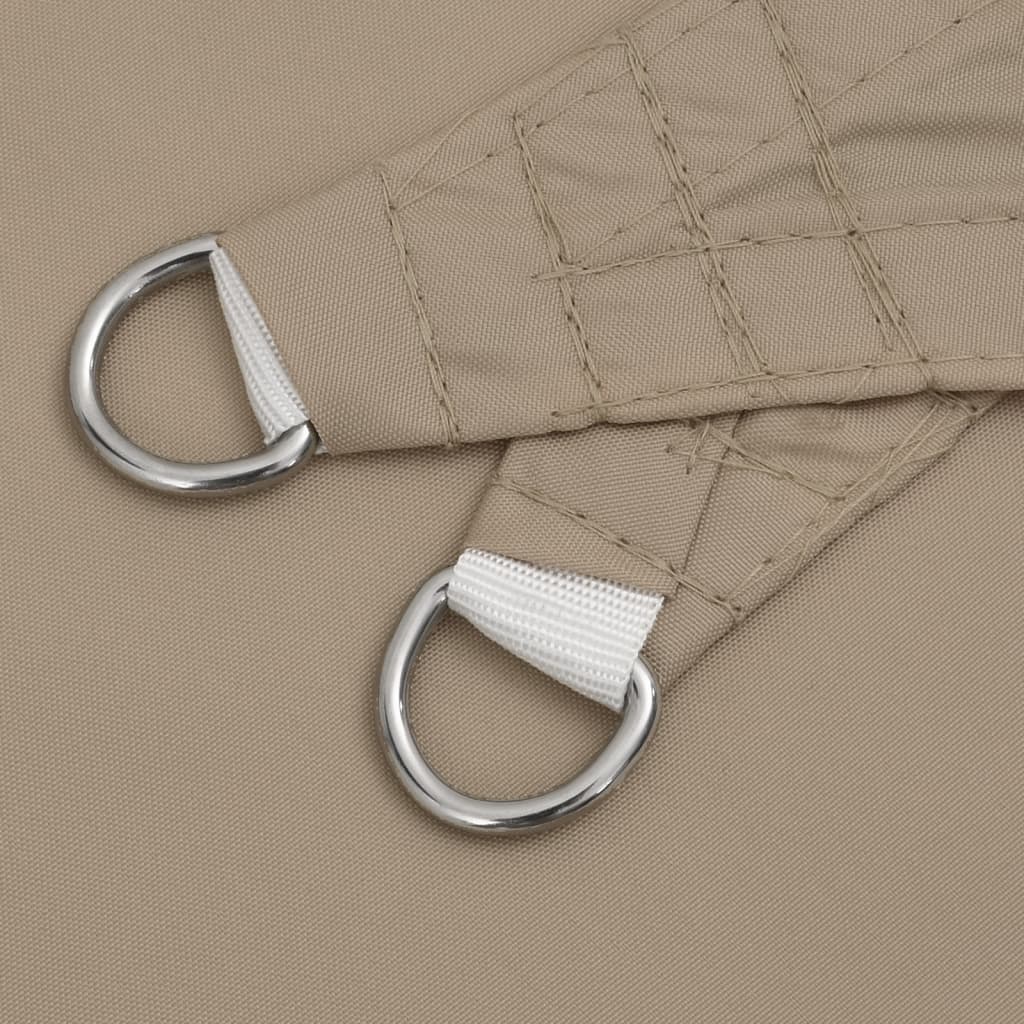 Zonnescherm rechthoekig 4x6 m oxford stof taupe is nu te koop bij PeponiXL, paradijselijk wonen!