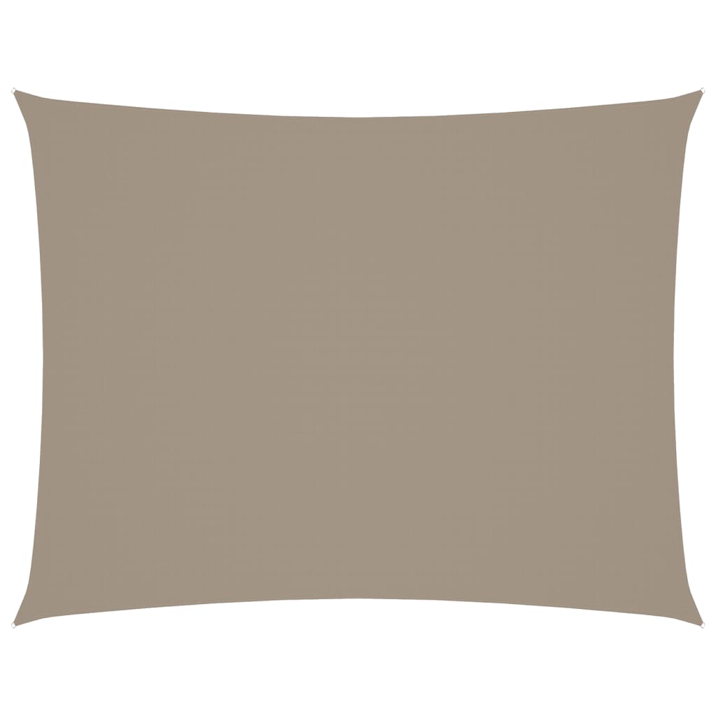 Zonnescherm rechthoekig 5x6 m oxford stof taupe is nu te koop bij PeponiXL, paradijselijk wonen!