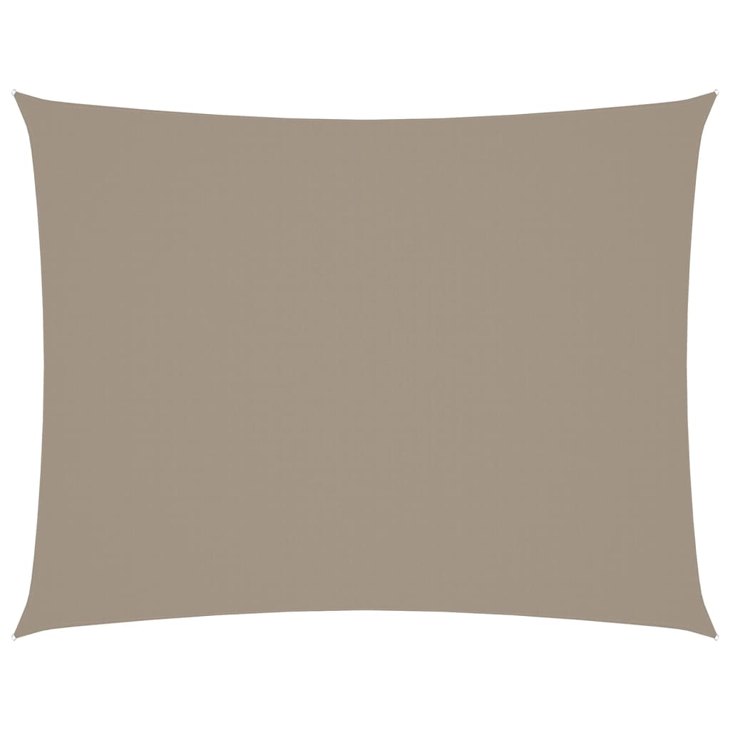 Zonnescherm rechthoekig 5x7 m oxford stof taupe is nu te koop bij PeponiXL, paradijselijk wonen!