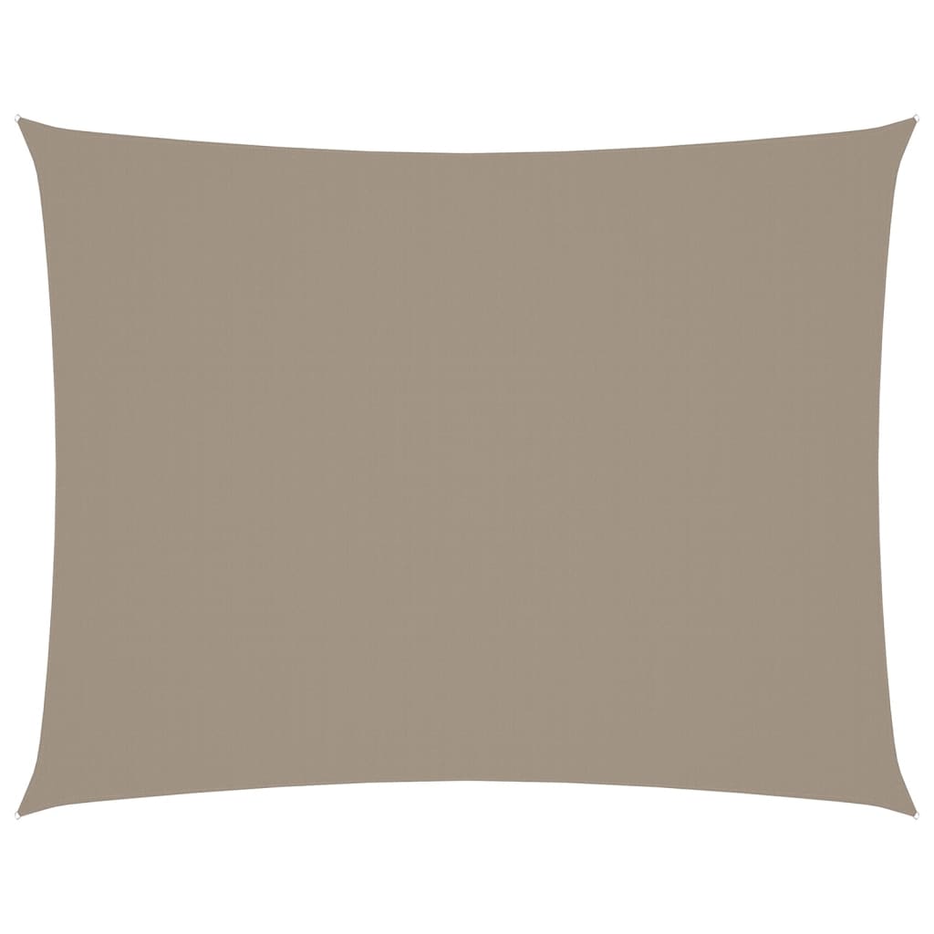 Zonnescherm rechthoekig 6x7 m oxford stof taupe is nu te koop bij PeponiXL, paradijselijk wonen!