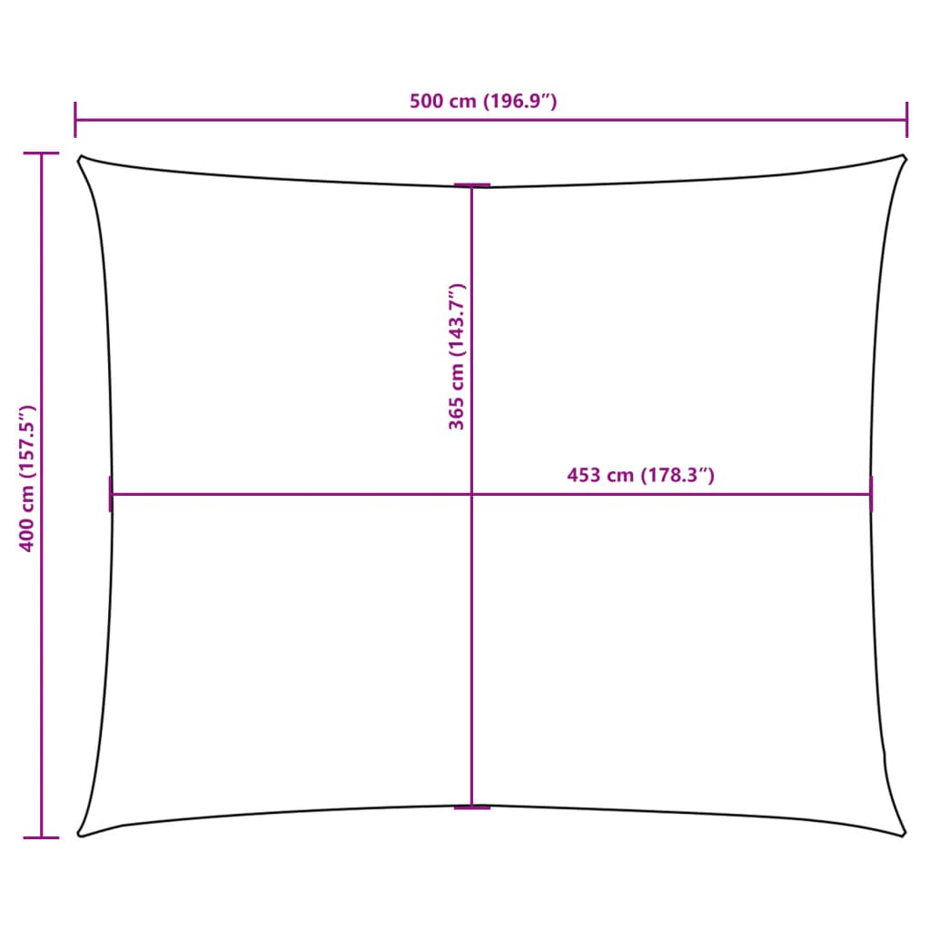 Zonnescherm rechthoekig 4x5 m oxford stof donkergroen is nu te koop bij PeponiXL, paradijselijk wonen!