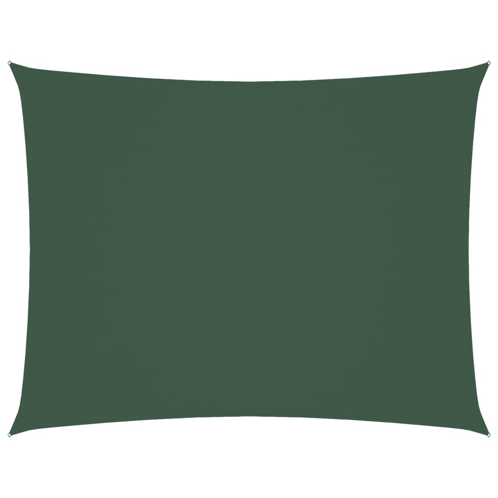 Schaduwdoek rechthoekig 5x7 m oxford stof donkergroen is nu te koop bij PeponiXL, paradijselijk wonen!