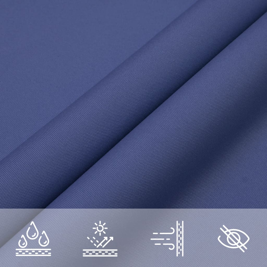 Zonnescherm vierkant 3,6x3,6 m oxford stof blauw is nu te koop bij PeponiXL, paradijselijk wonen!