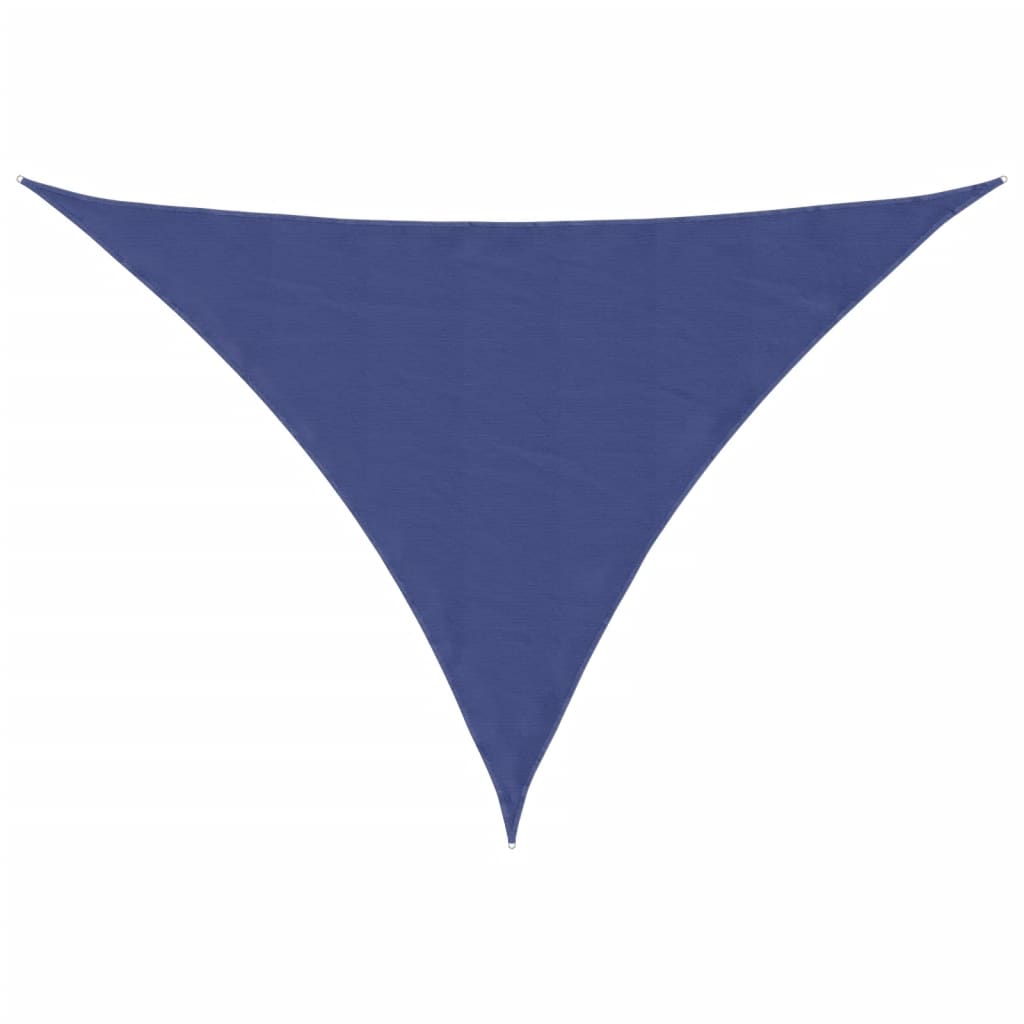 Zonnescherm driehoekig 3x3x4,24 m oxford stof blauw is nu te koop bij PeponiXL, paradijselijk wonen!