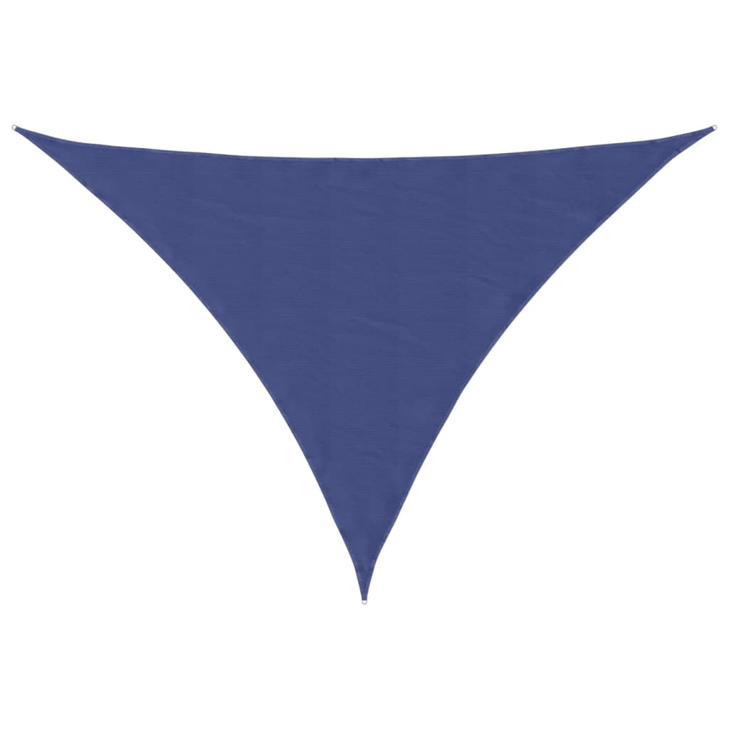 Zonnescherm driehoekig 3x4x4 m oxford stof blauw is nu te koop bij PeponiXL, paradijselijk wonen!