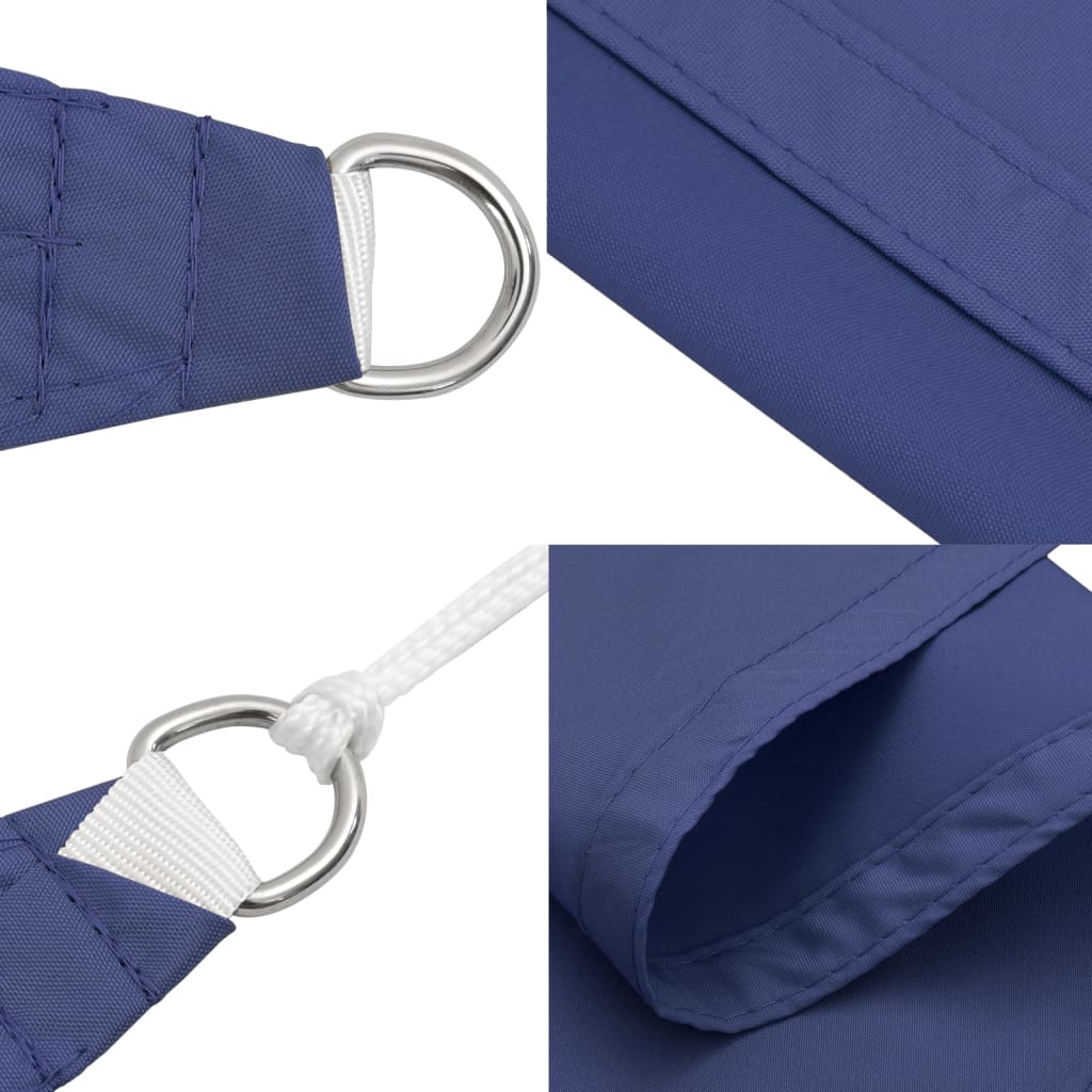 Zonnescherm driehoekig 3x4x4 m oxford stof blauw is nu te koop bij PeponiXL, paradijselijk wonen!