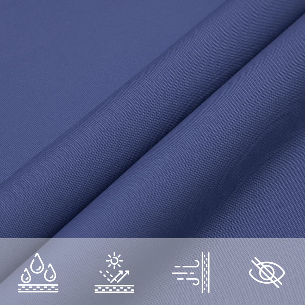 Zonnescherm driehoekig 4x4x4 m oxford stof blauw is nu te koop bij PeponiXL, paradijselijk wonen!