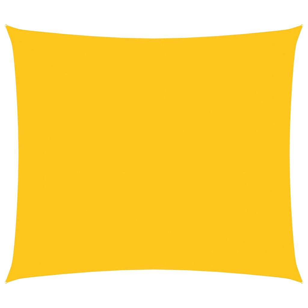 Schaduwdoek rechthoekig 2x2,5 m oxford stof geel is nu te koop bij PeponiXL, paradijselijk wonen!