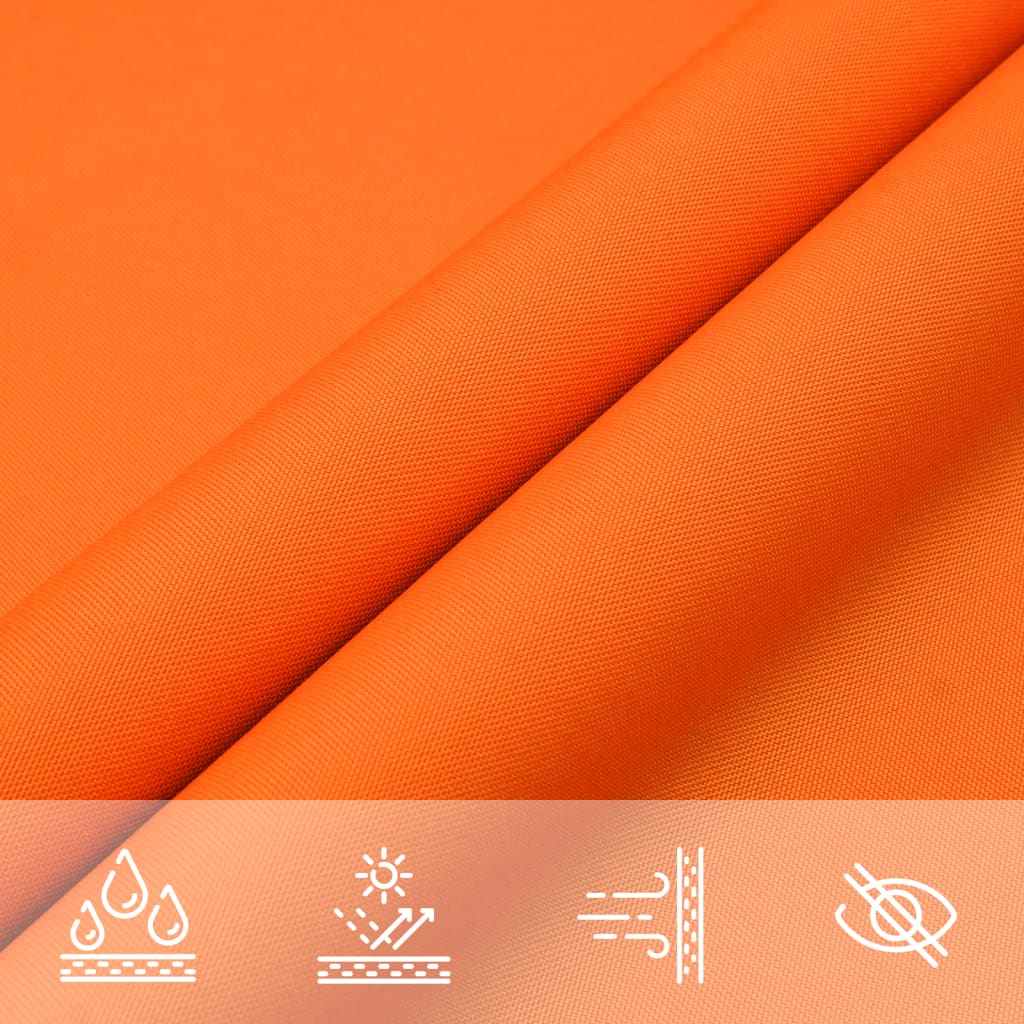 Zonnescherm vierkant 3,6x3,6 m oxford stof oranje is nu te koop bij PeponiXL, paradijselijk wonen!