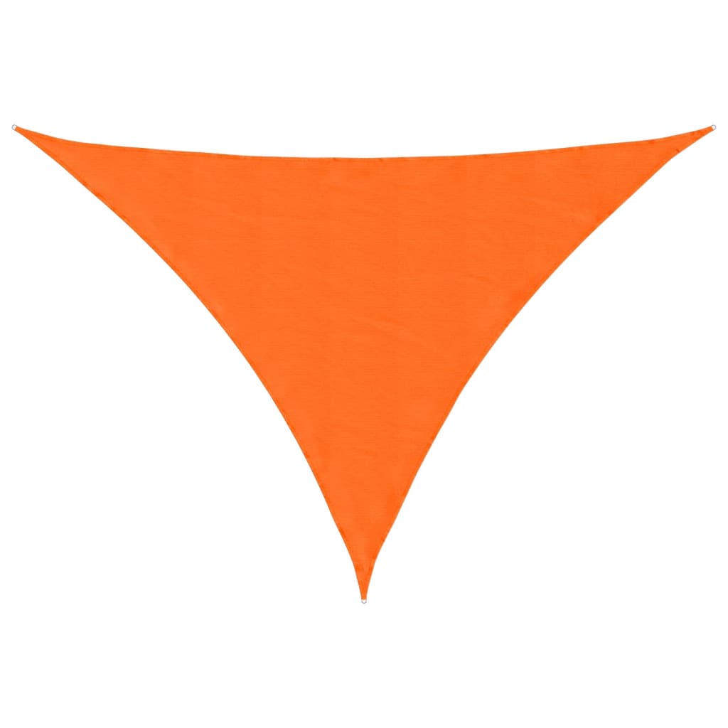 Zonnescherm driehoekig 4x4x5,8 m oxford stof oranje is nu te koop bij PeponiXL, paradijselijk wonen!