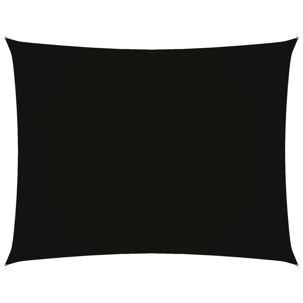 Zonnescherm rechthoekig 2,5x4 m oxford stof zwart is nu te koop bij PeponiXL, paradijselijk wonen!