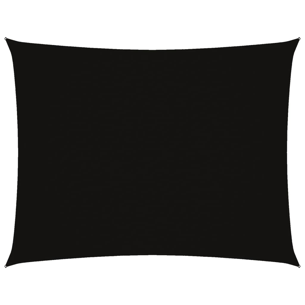 Zonnescherm rechthoekig 3x4 m oxford stof zwart is nu te koop bij PeponiXL, paradijselijk wonen!