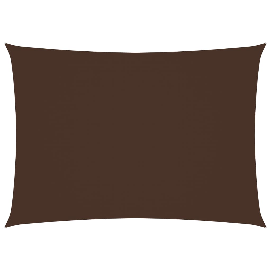Zonnescherm rechthoekig 2x4 m oxford stof bruin is nu te koop bij PeponiXL, paradijselijk wonen!