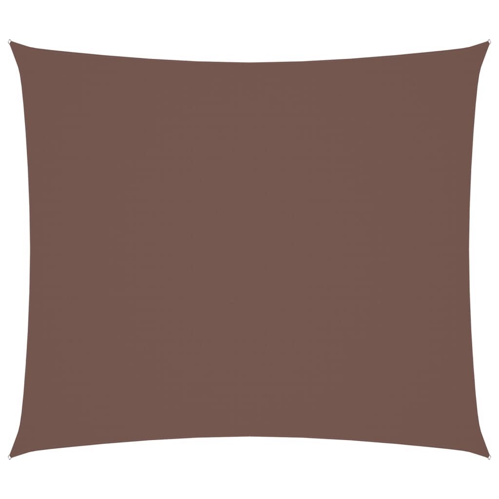 Zonnescherm rechthoekig 2,5x3 m oxford stof bruin is nu te koop bij PeponiXL, paradijselijk wonen!