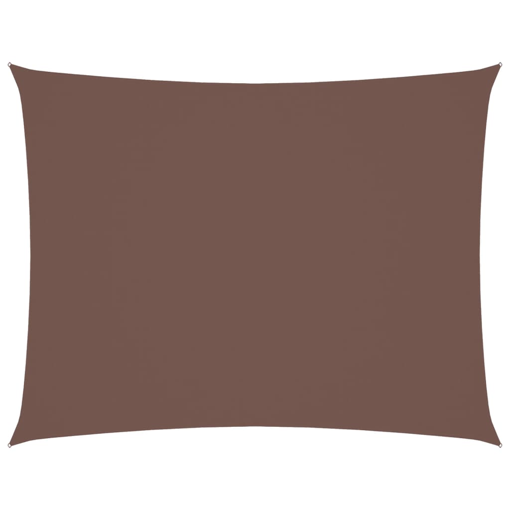 Zonnescherm rechthoekig 2,5x3,5 m oxford stof bruin is nu te koop bij PeponiXL, paradijselijk wonen!