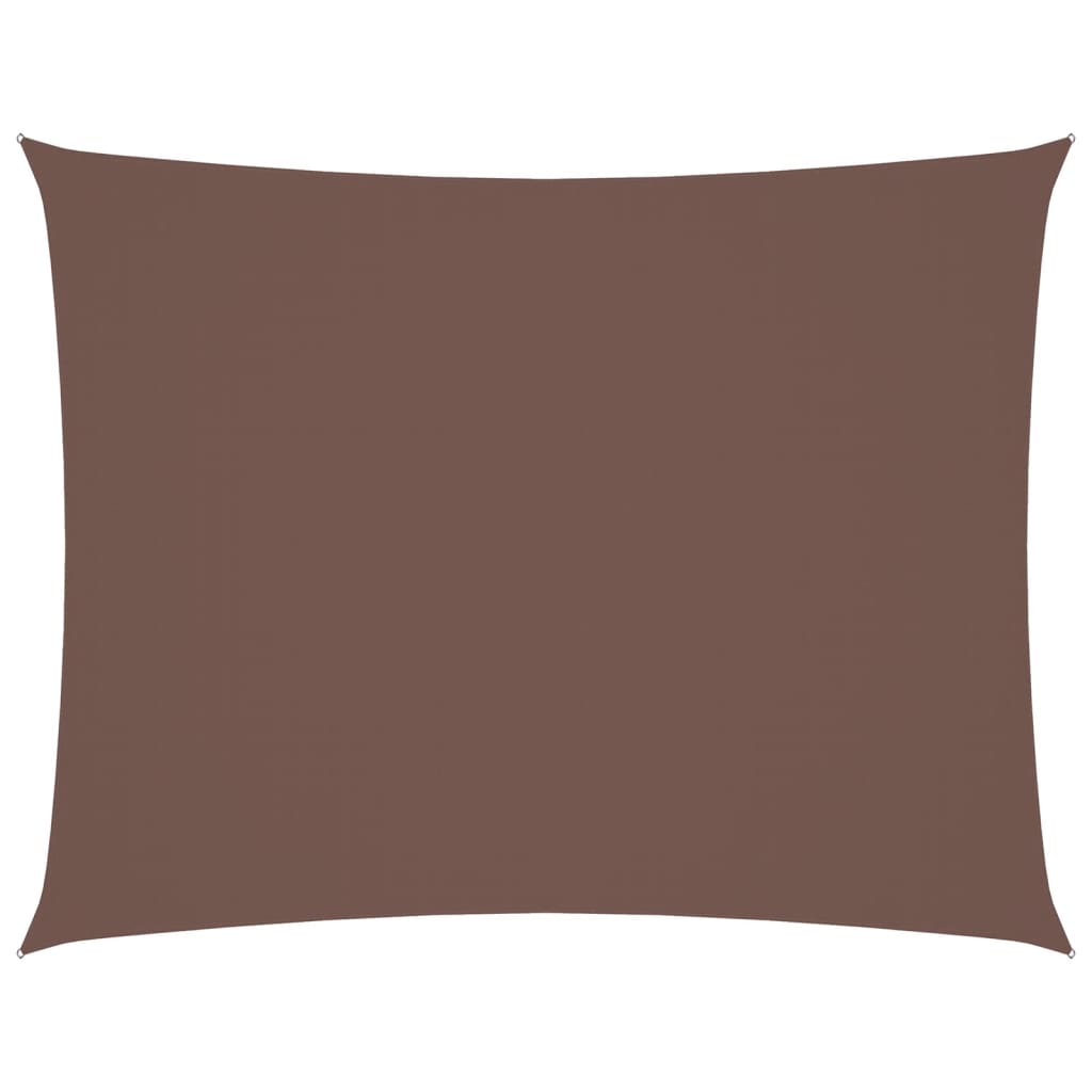 Zonnescherm rechthoekig 2,5x4 m oxford stof bruin is nu te koop bij PeponiXL, paradijselijk wonen!