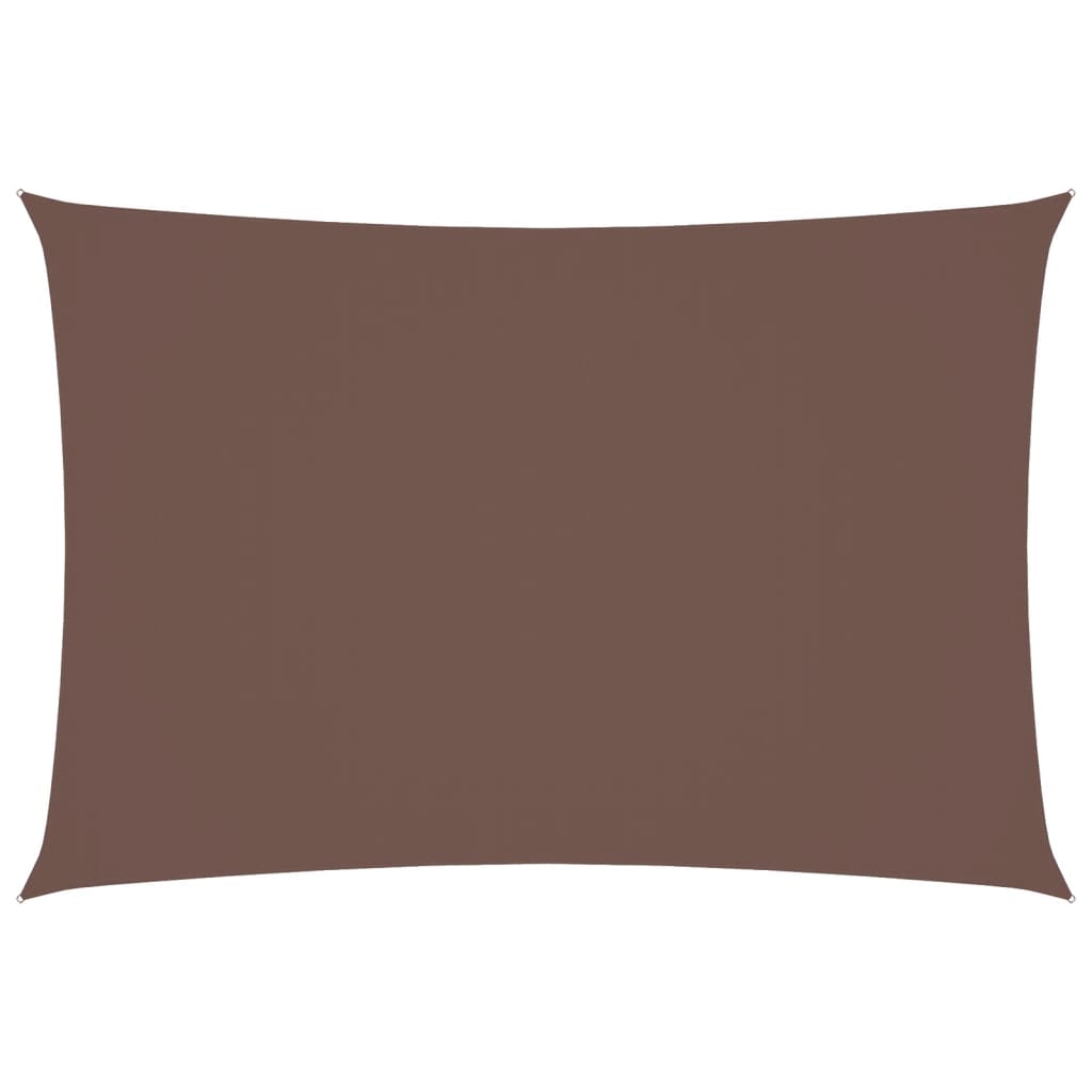 Zonnescherm rechthoekig 2,5x4,5 m oxford stof bruin is nu te koop bij PeponiXL, paradijselijk wonen!