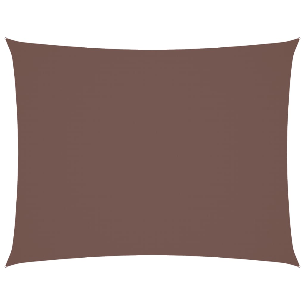 Zonnescherm rechthoekig 3x4 m oxford stof bruin is nu te koop bij PeponiXL, paradijselijk wonen!
