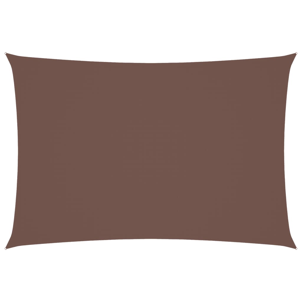 Zonnescherm rechthoekig 3x5 m oxford stof bruin is nu te koop bij PeponiXL, paradijselijk wonen!