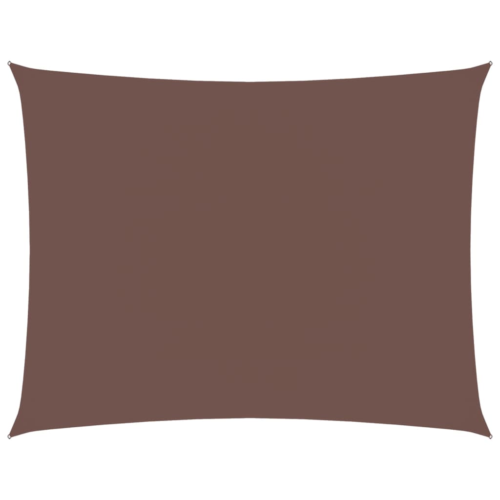 Zonnescherm rechthoekig 3,5x4,5 m oxford stof bruin is nu te koop bij PeponiXL, paradijselijk wonen!