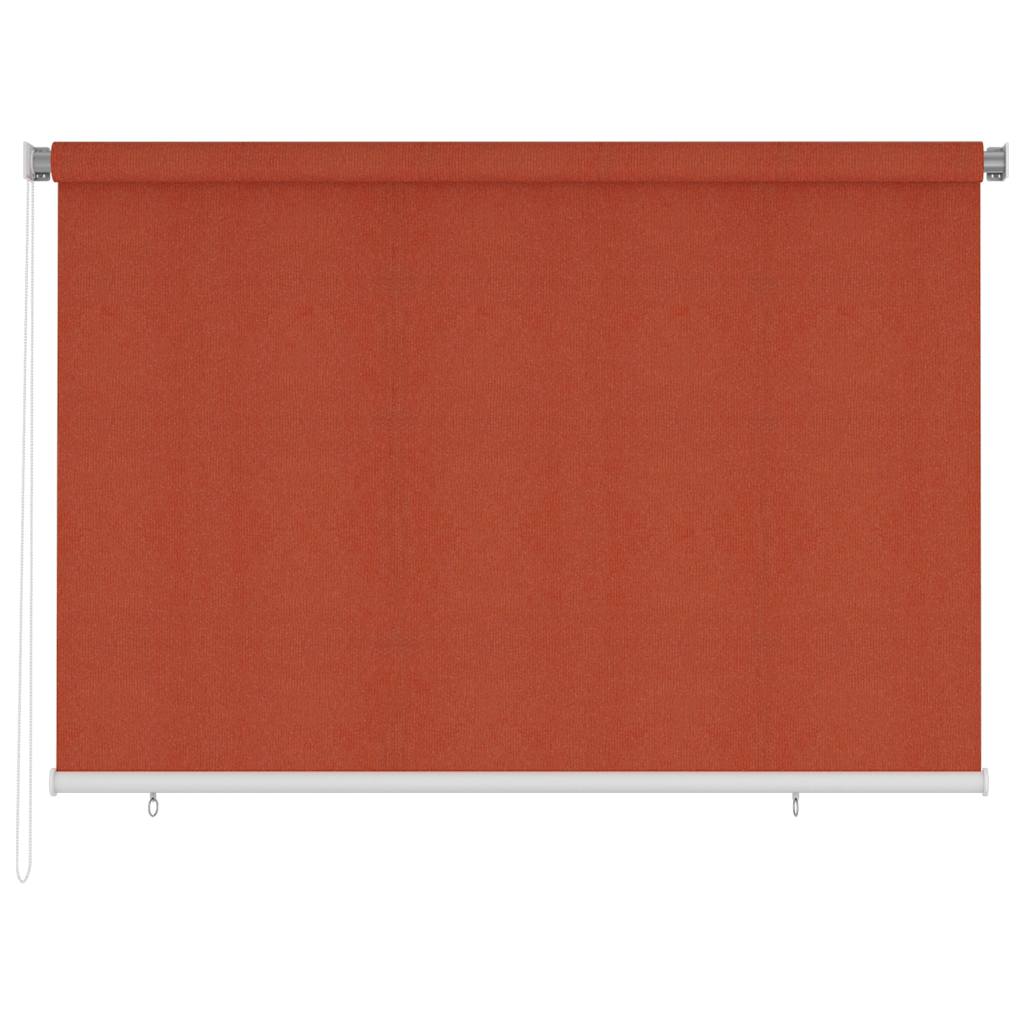 Rolgordijn voor buiten 225(B)x140(H) cm HDPE terracottakleurig is nu te koop bij PeponiXL, paradijselijk wonen!