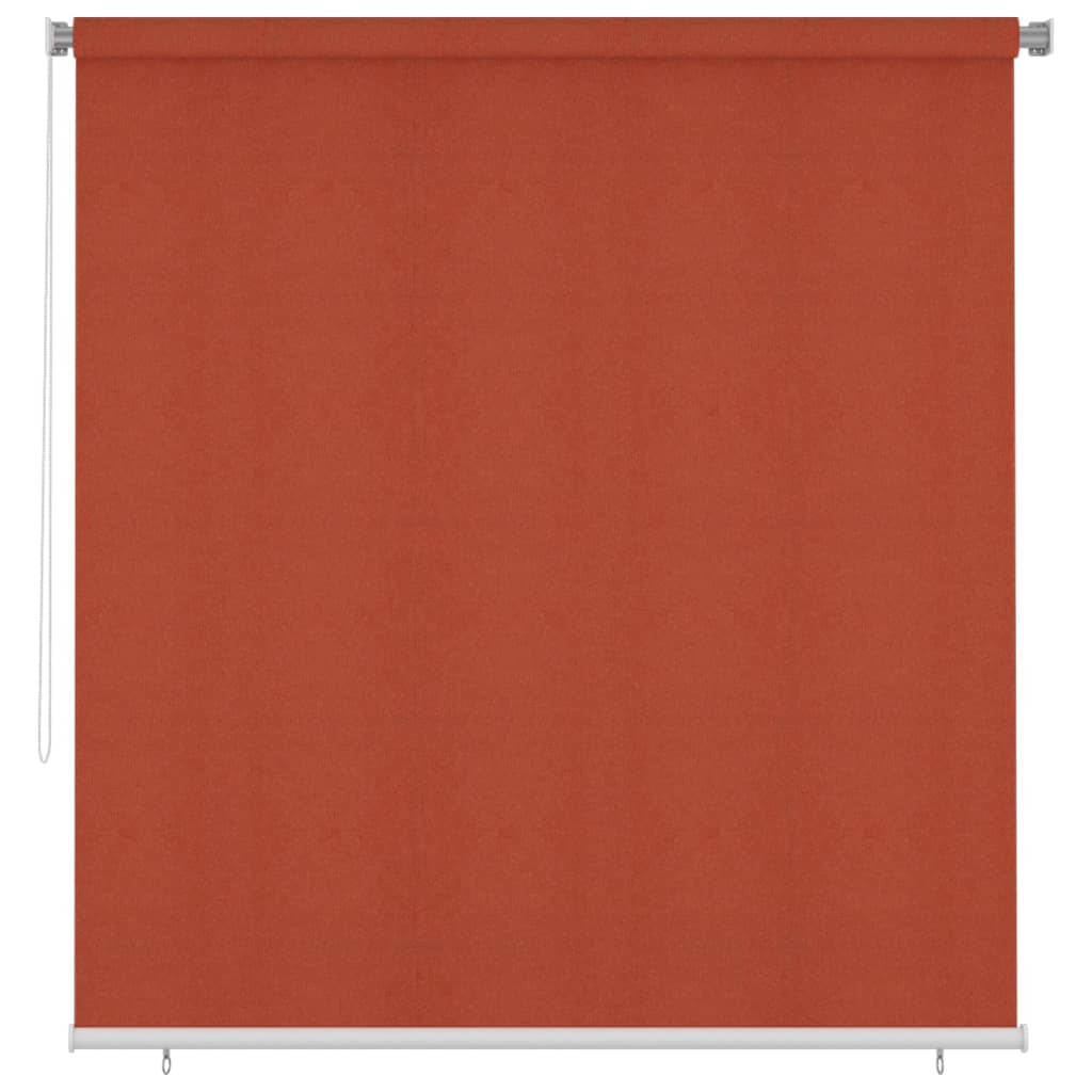 Rolgordijn voor buiten 225(B)x230(H) cm HDPE terracottakleurig is nu te koop bij PeponiXL, paradijselijk wonen!